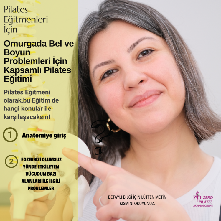 Omurgada Bel ve Boyun Problemleri İçin Kapsamlı Pilates Eğitimi