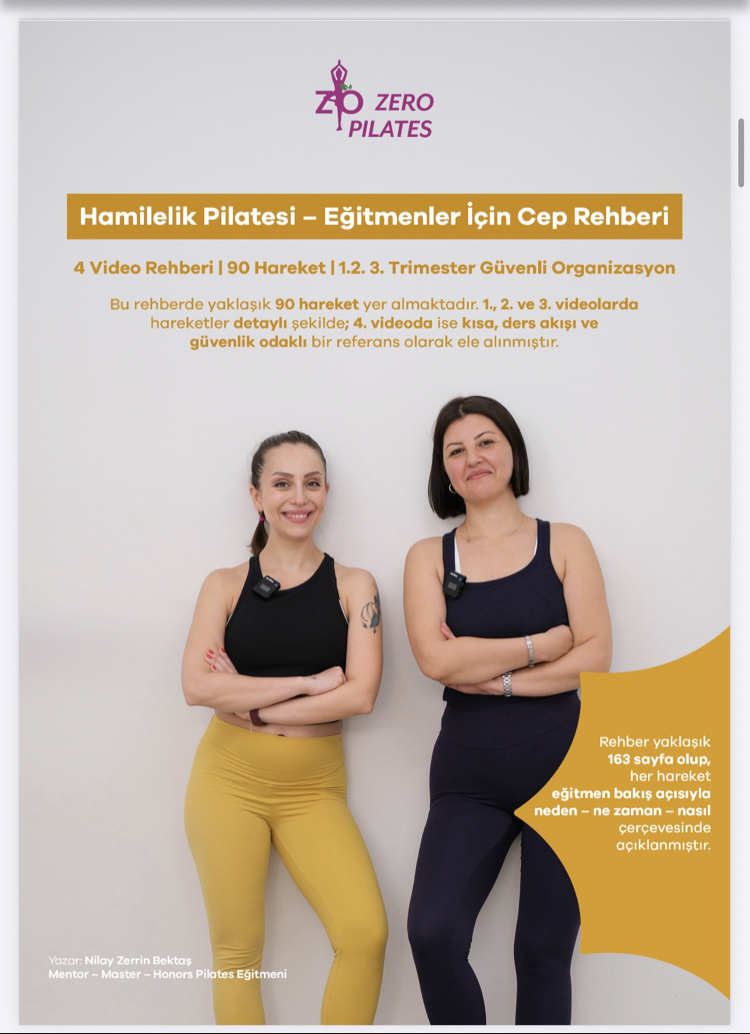 Hamilelik Pilatesi – Eğitmenler İçin Cep Rehberi (2026 Güncel Baskı) E- Kitap