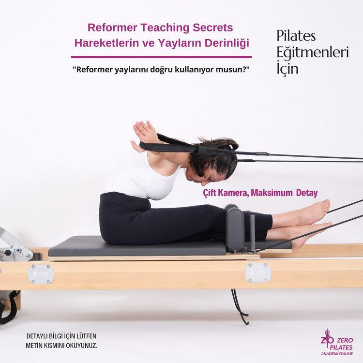 3-Reformer Teaching Secrets – Hareket Analizi ve Yay Kullanımı (Bölüm 6 ve 7)