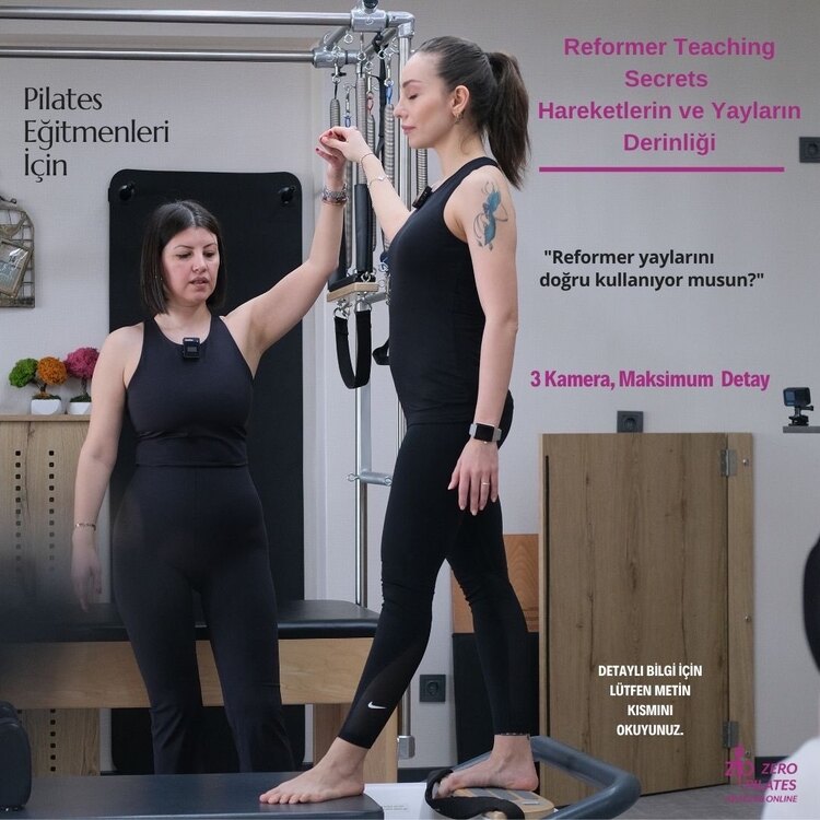 5-Reformer Teaching Secrets – Hareket Analizi ve Yay Kullanımı (Sadece 10. Bölüm)