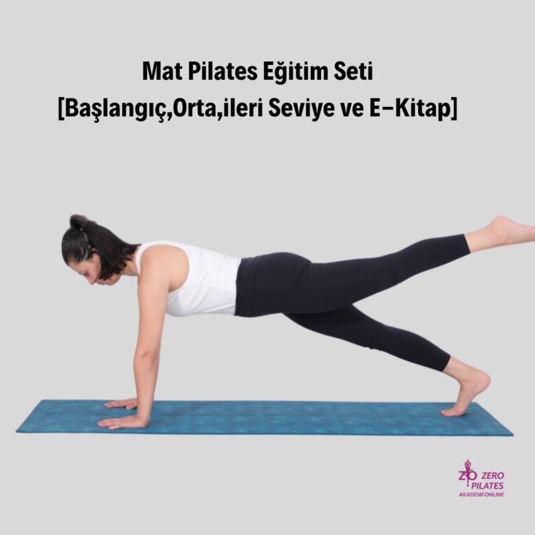 Mat Pilates Eğitim Seti -  [Başlangıç,Orta,ileri Seviye ve E-Kitap]