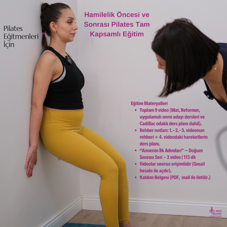 Hamilelik Öncesi ve Sonrası Pilates | Tam Kapsamlı Eğitim