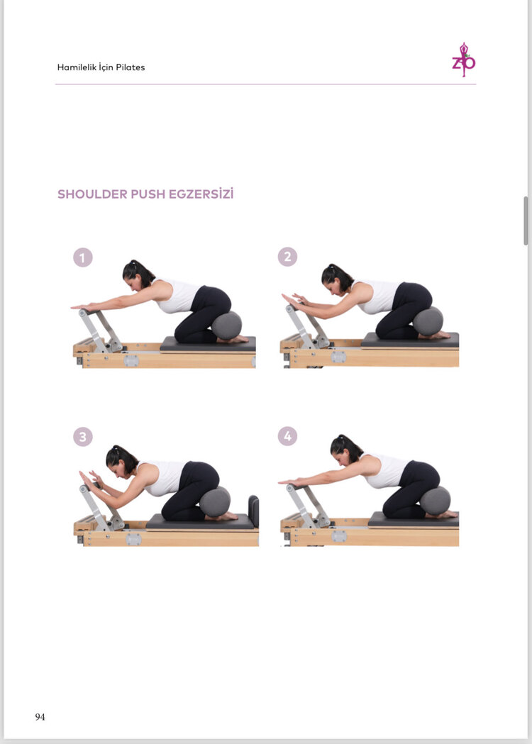 Hamilelik İçin Pilates Eğitim Kitabı
