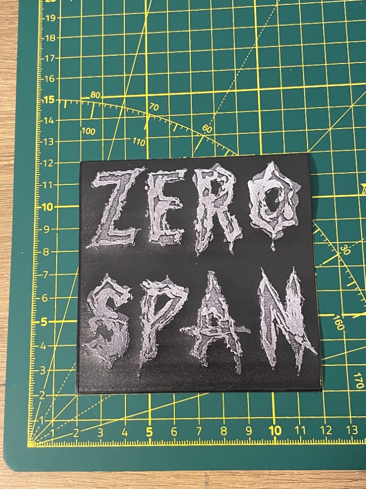 ZeroSpan V1 Logolu Yama 10x10 cm