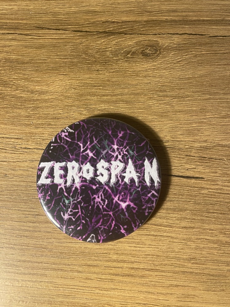 ZeroSpan Album Kapağı V2 Rozet Pin (52 mm çap)