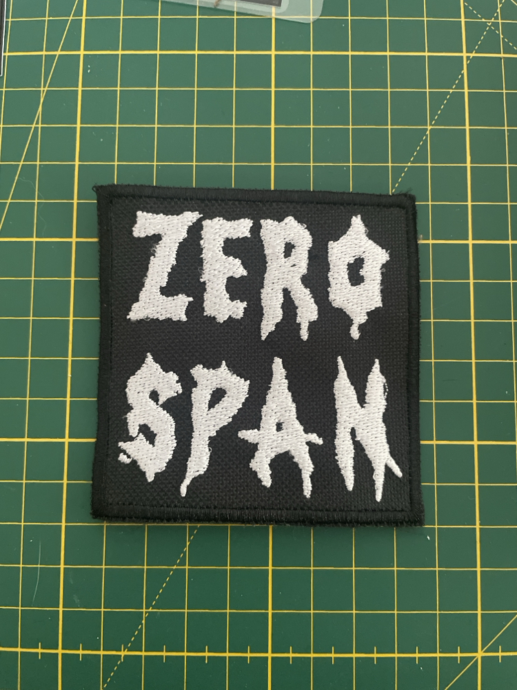 ZeroSpan Nakışlı Patch 8x8cm