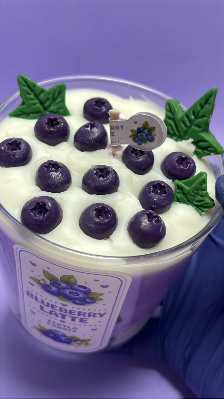 Blueberry Latte