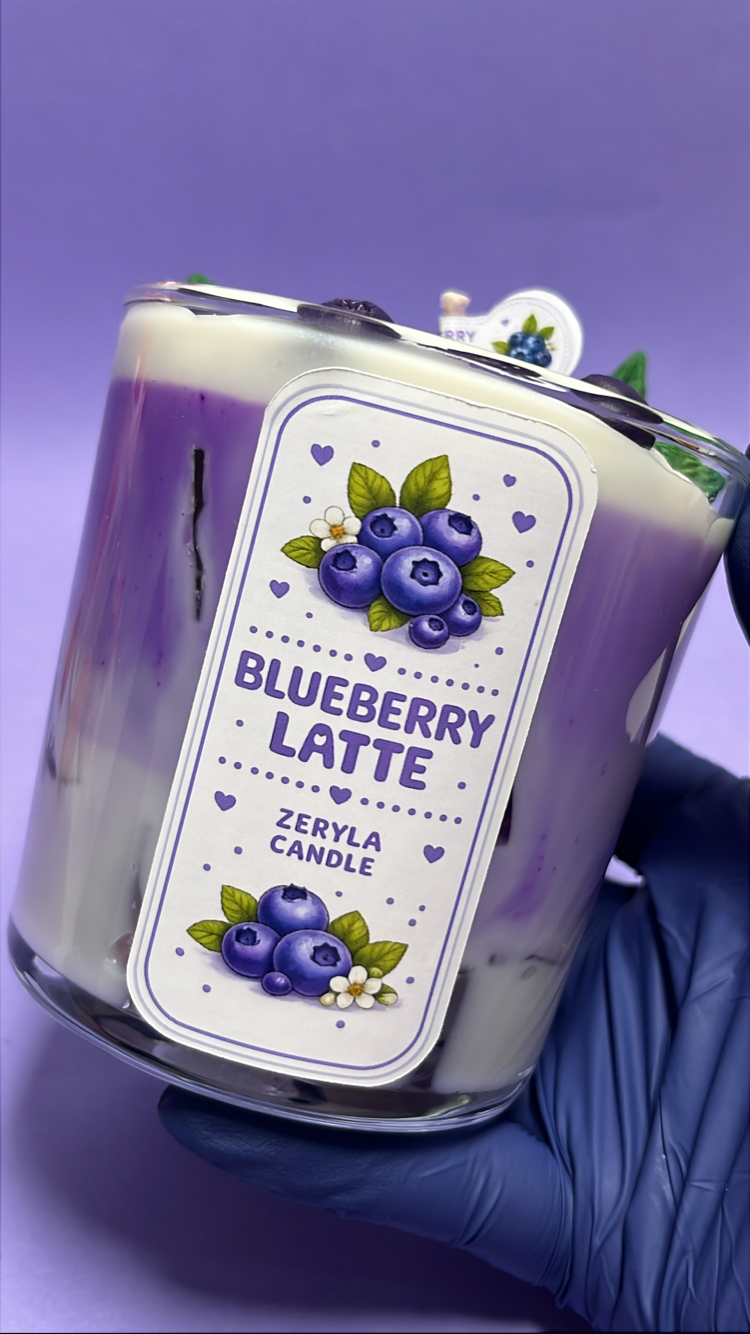 Blueberry Latte