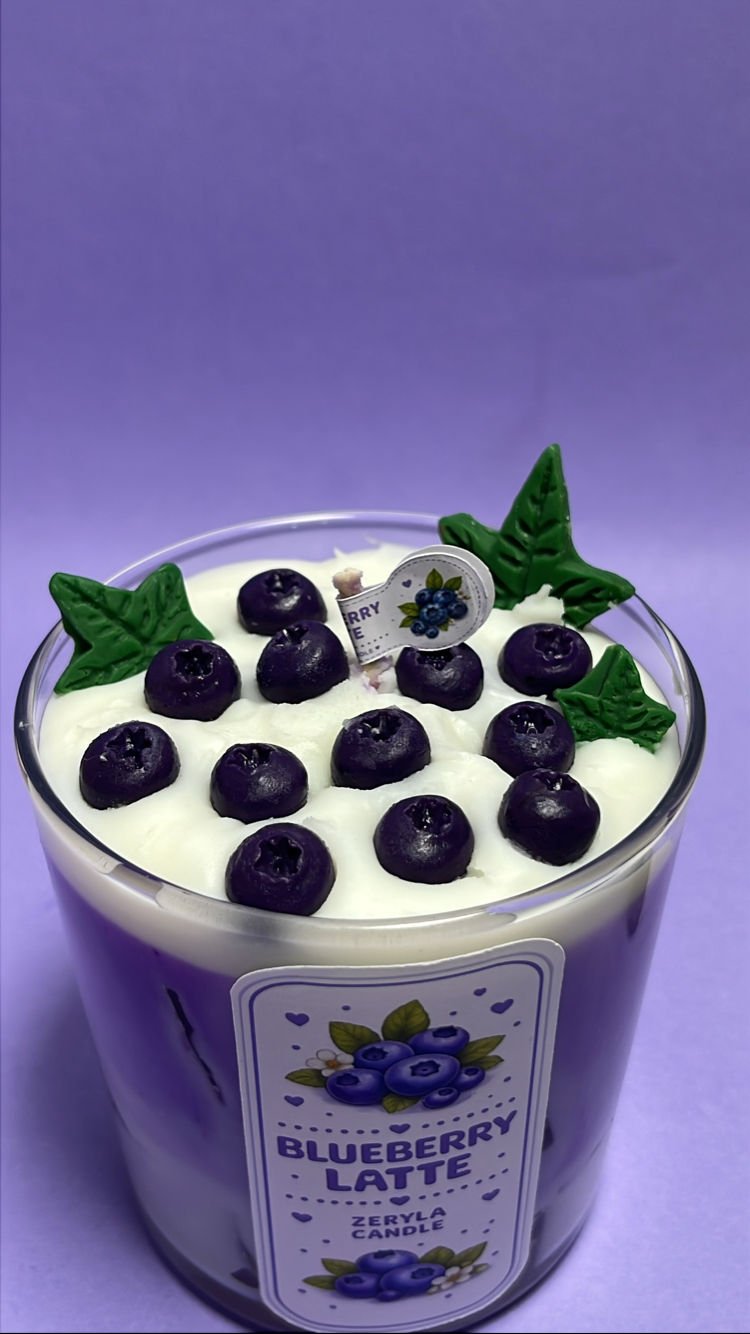 Blueberry Latte