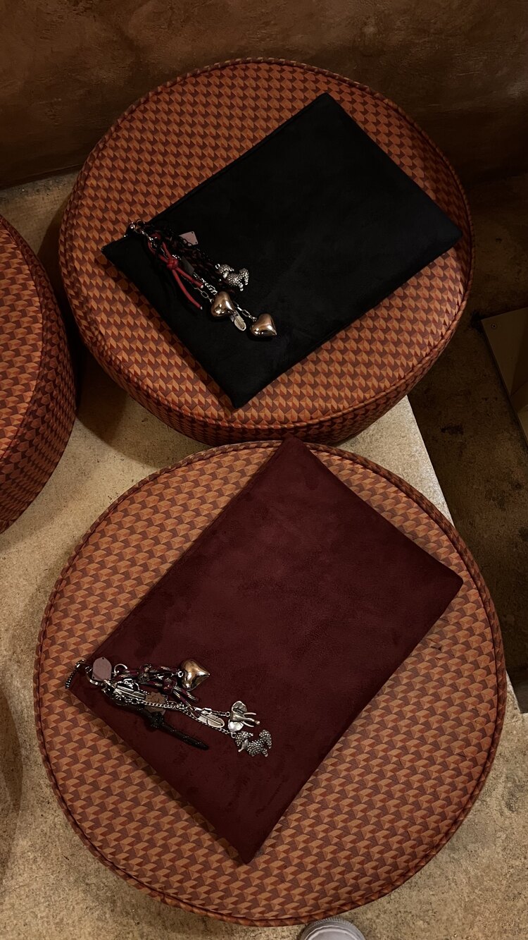Bordo Clutch Çanta