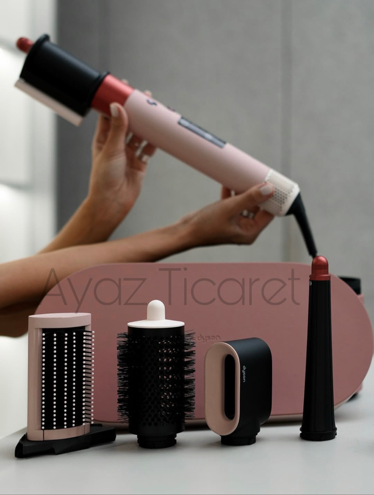Dyson Airwrap I.d.  Saç Şekillendirme ve Kurutma Seti (Pudra Pembe)