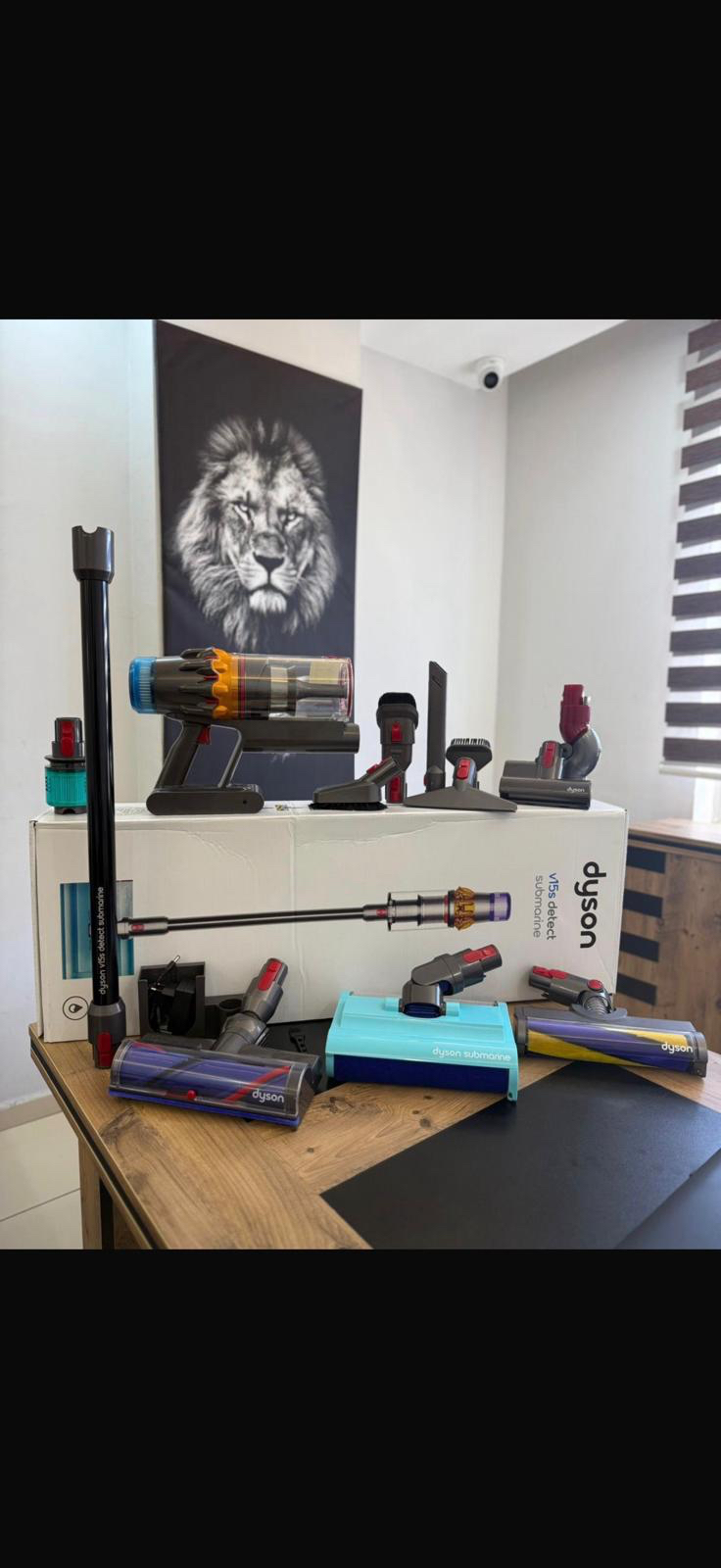 Dyson V15s Detect Submarine Kablosuz Süpürge 650 W Islak ve  Kuru Temizleme 