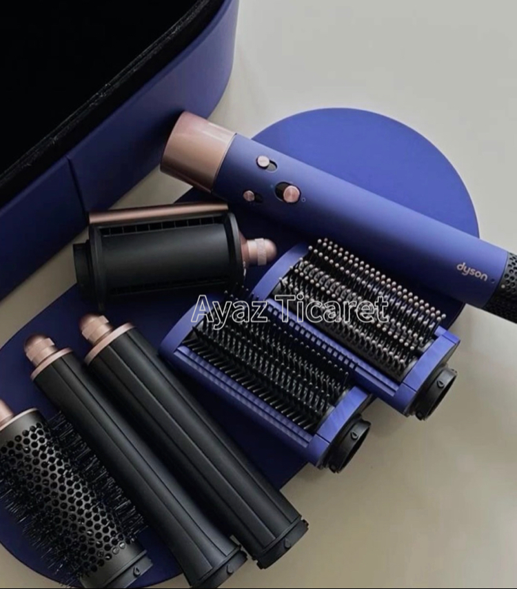 Dyson Airwrap Multi-Styler Complete Uzun Saç Şekillendirici (Vinca Mavisi/rosé)