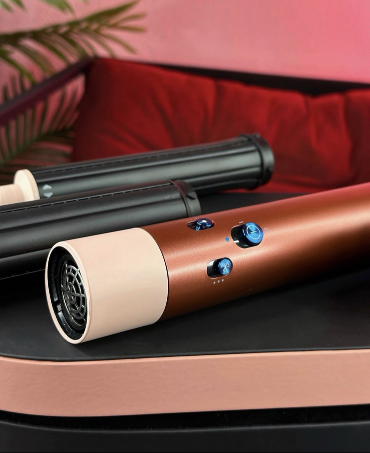 Dyson Airwrap i.d. Saç Şekillendirme ve Kurutma Seti (Strawberry Bronze)