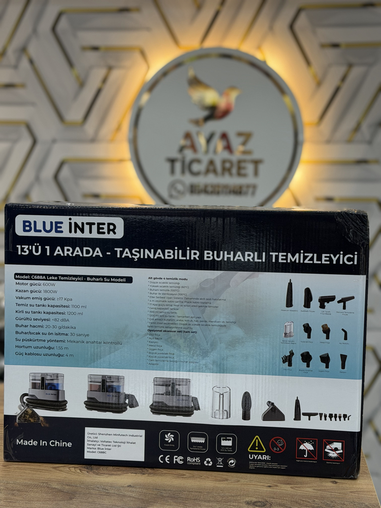 BLUE INTER C688 - 13'U 1 ARADA BUHARLI TEMIZLEYICI