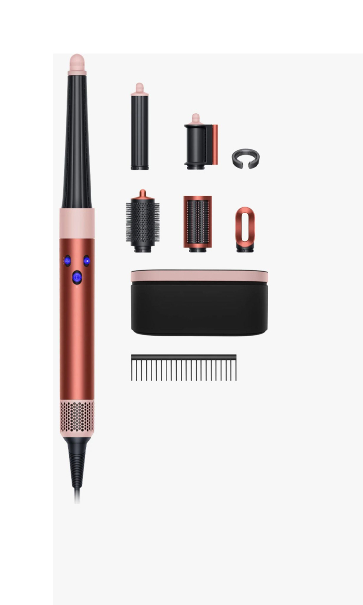 Dyson Airwrap i.d. Saç Şekillendirme ve Kurutma Seti (Strawberry Bronze)