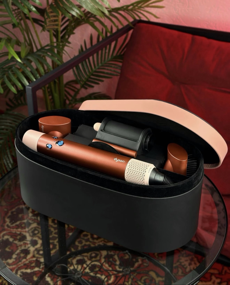 Dyson Airwrap i.d. Saç Şekillendirme ve Kurutma Seti (Strawberry Bronze)