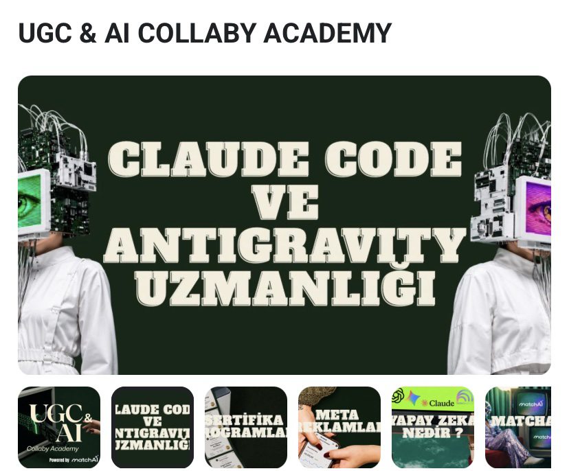 UGC & AI Collaby Academy Partner + MatchAI 
