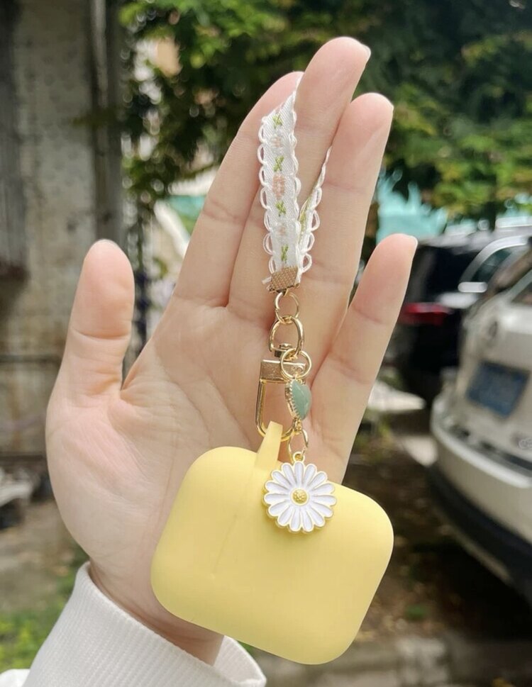 Sarı Airpods Pro 2. Nesil Kılıfı