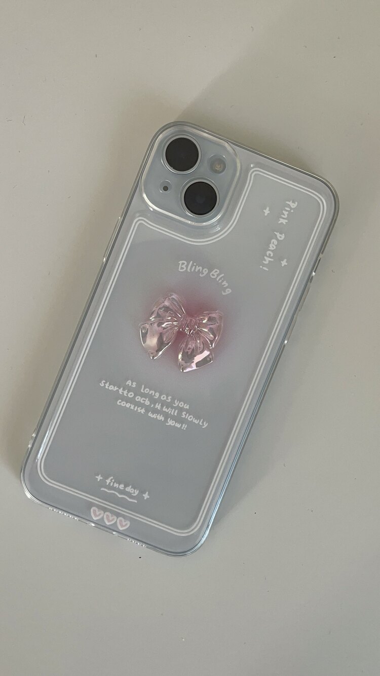 iPhone 14 Plus/15 Plus Crystal Telefon Kılıfı