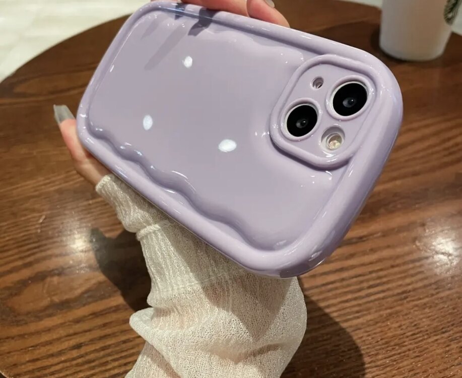 iPhone 12 Pro Max Lila Telefon Kılıfı 