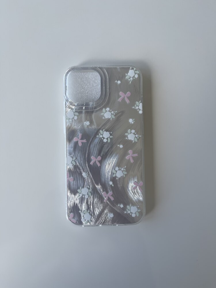 iPhone 13/14/15 Çiçek Telefon Kılıfı