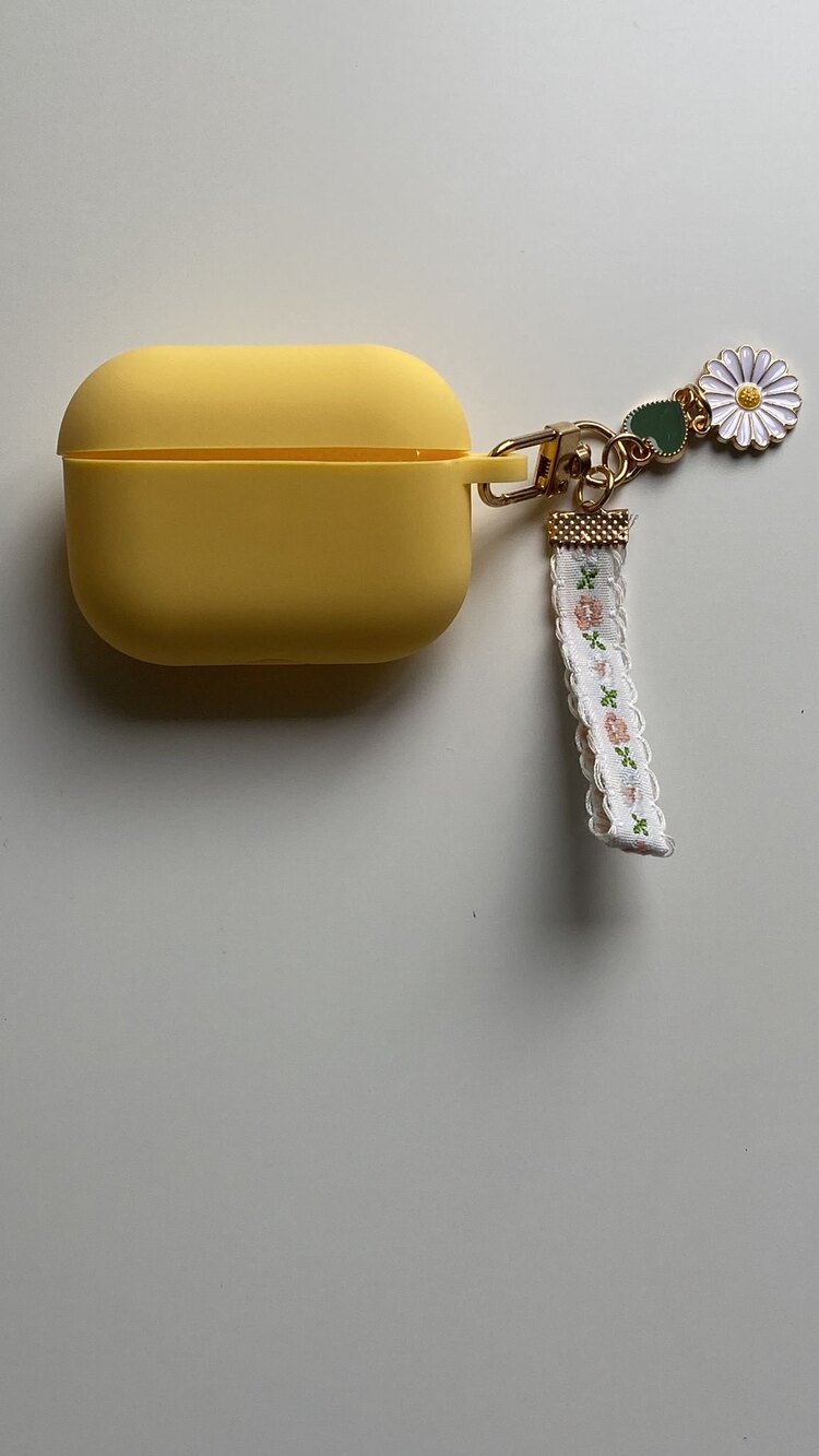 Sarı Airpods Pro 2. Nesil Kılıfı