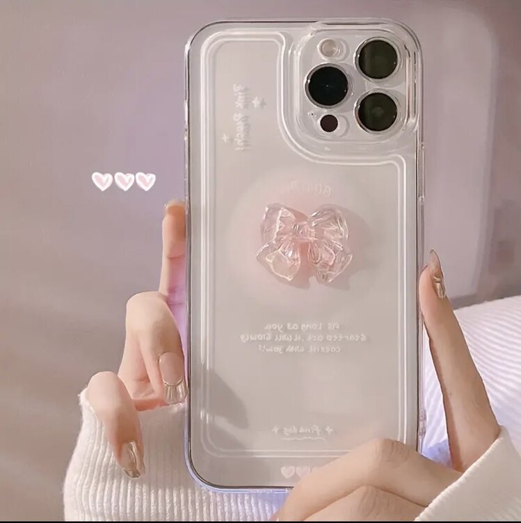 iPhone 14 Pro/ 15 Pro Crystal Telefon Kılıfı 