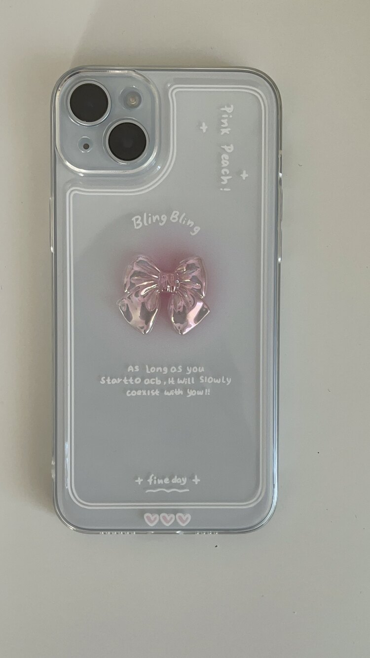 iPhone 14 Plus/15 Plus Crystal Telefon Kılıfı