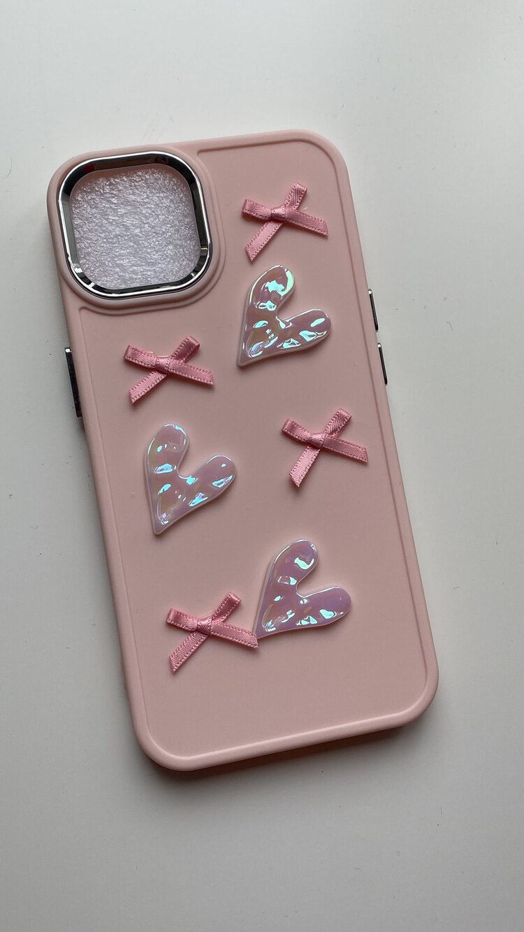 iPhone 12 Pro Max Kurdele Pembe Telefon Kılıfı