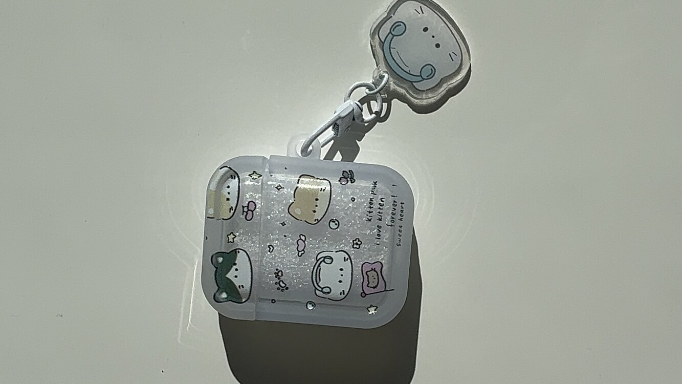 Kedi Figürlü Airpods Kılıfı