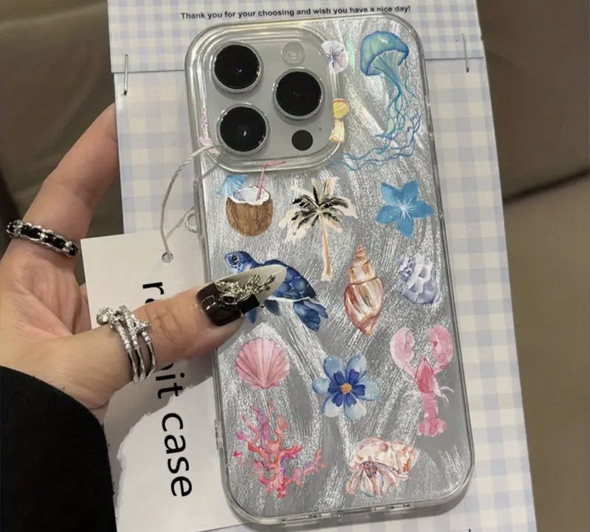 iPhone 14 Pro/ 15 Pro Ocean Telefon Kılıfı