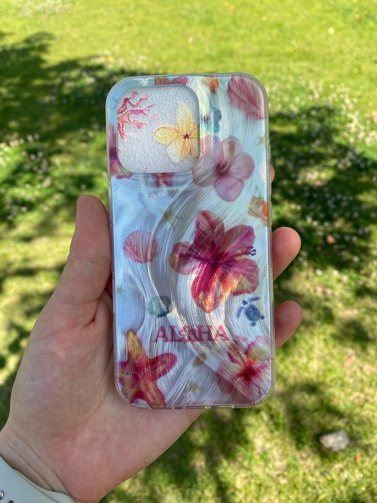 iPhone 14 Plus/ 15 Plus Blossom Telefon Kılıfı