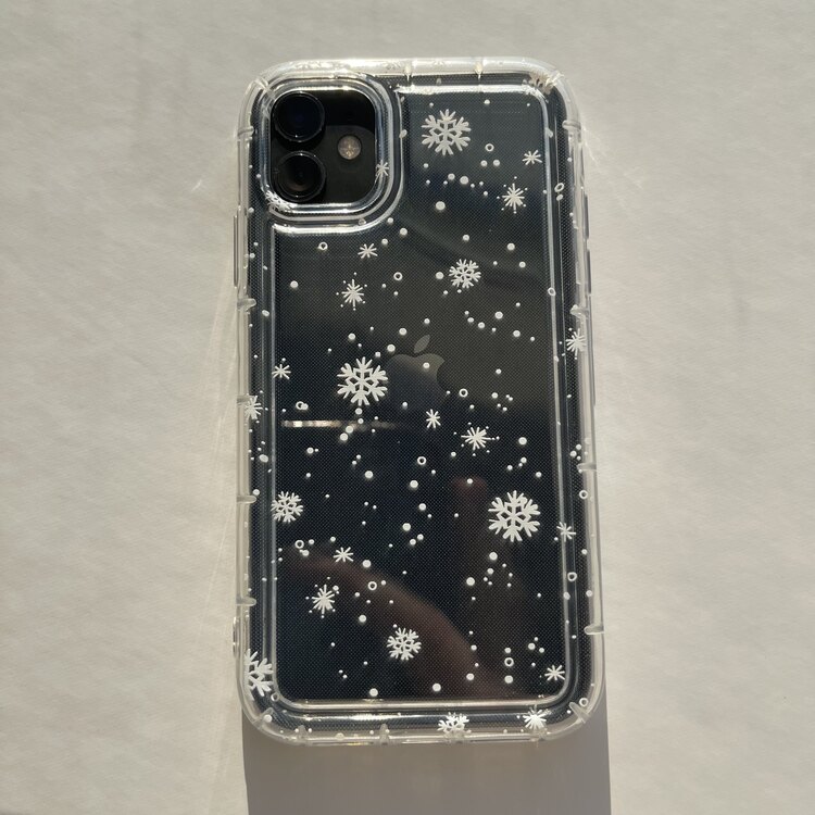 iPhone 16 Kar Tanesi Telefon Kılıfı 