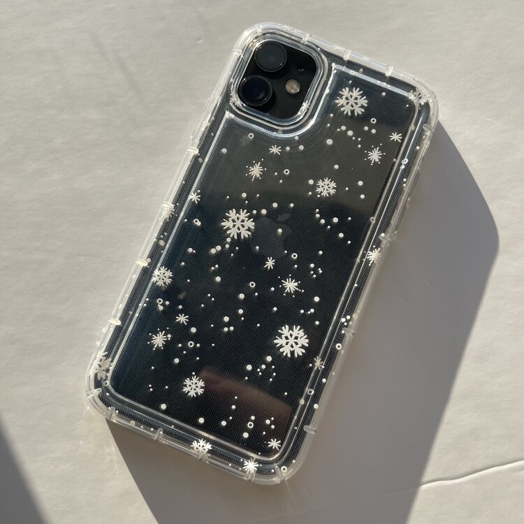 iPhone 12/12 Pro Kar Tanesi Telefon Kılıfı