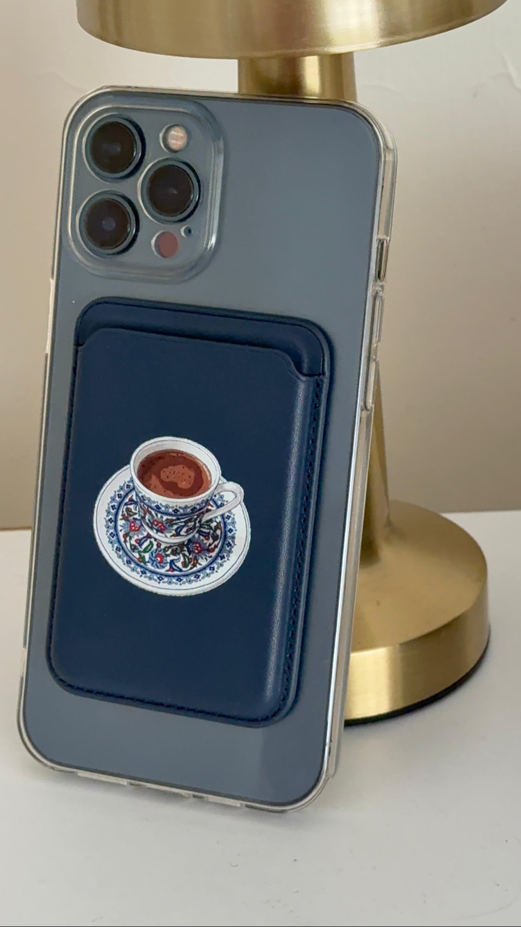 Türk Kahvesi Magsafe Kartlık