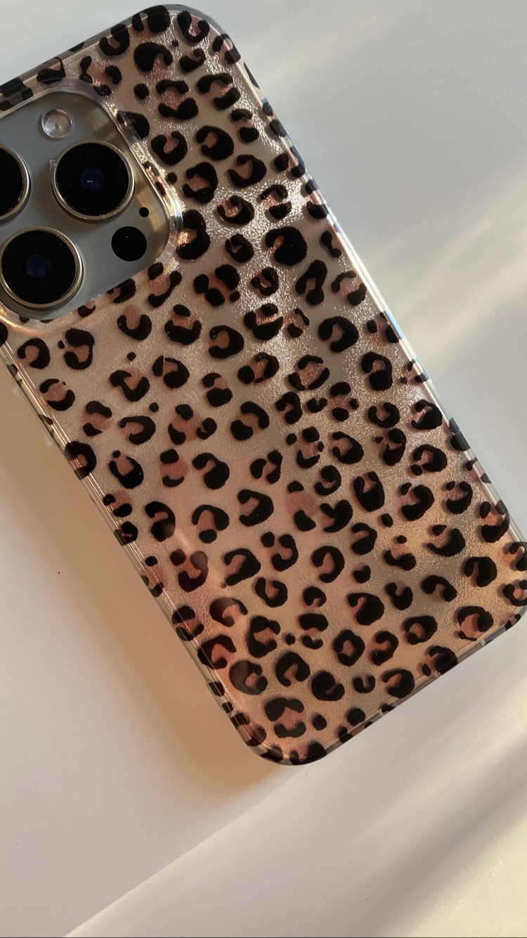 iPhone 16 Pro Leopar Telefon Kılıfı