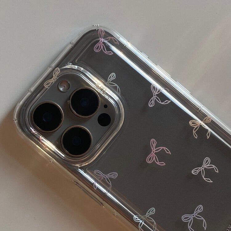 iPhone 14 Pro/ 15 Pro Renkli Kurdele Telefon Kılıfı