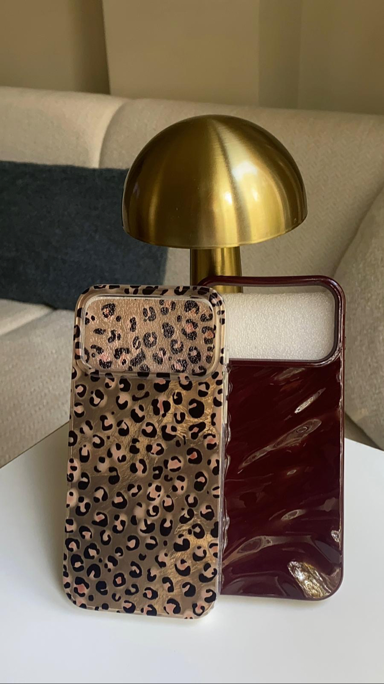 iPhone 17 Pro Leopar Telefon Kılıfı