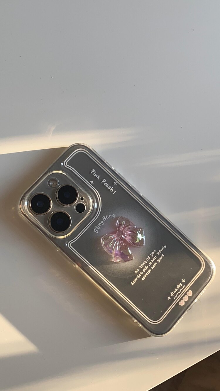 iPhone 14 Pro/ 15 Pro Crystal Telefon Kılıfı 