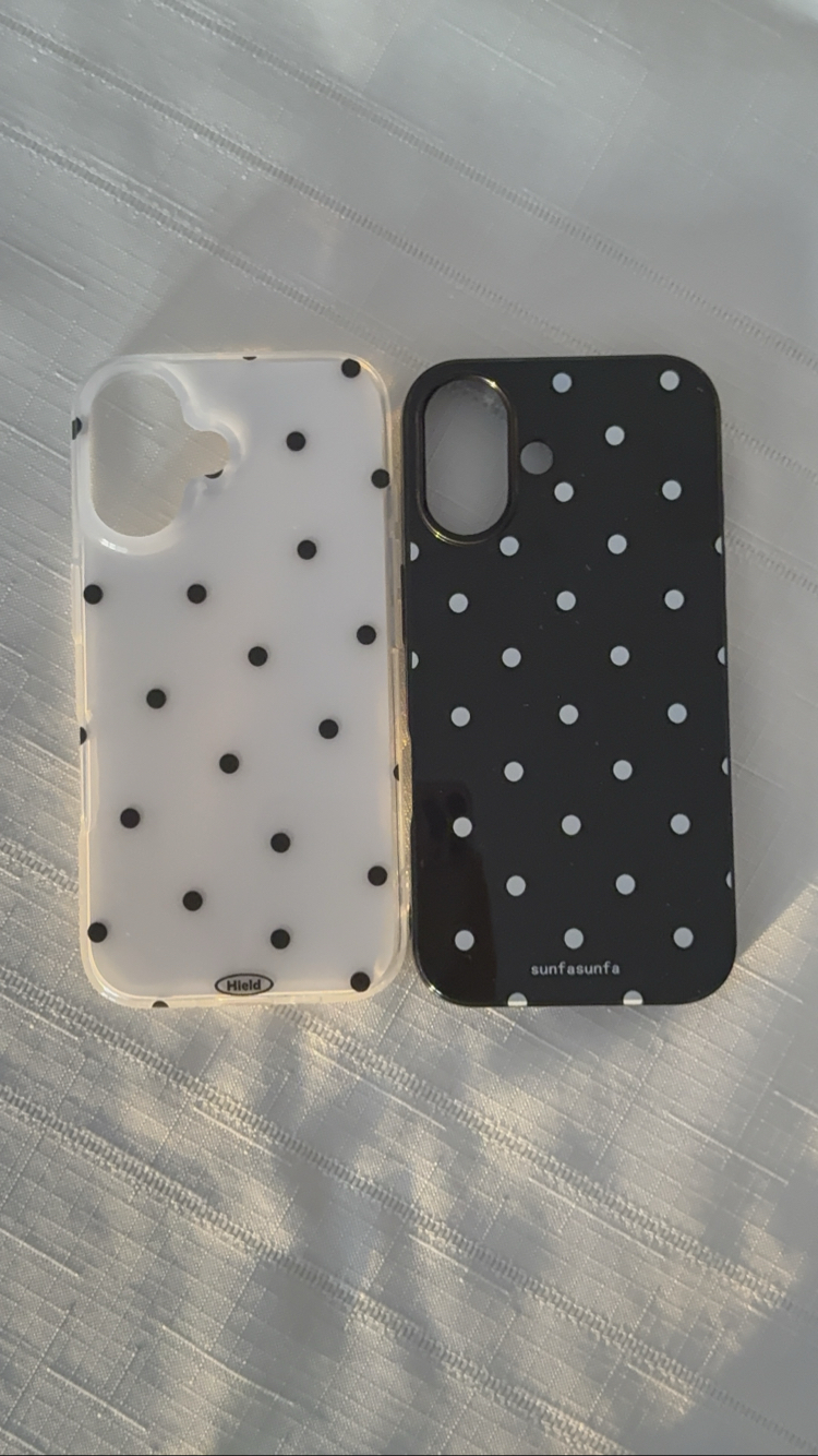 iPhone 13/14/15 Dalmaçya Siyah Telefon Kılıfı 