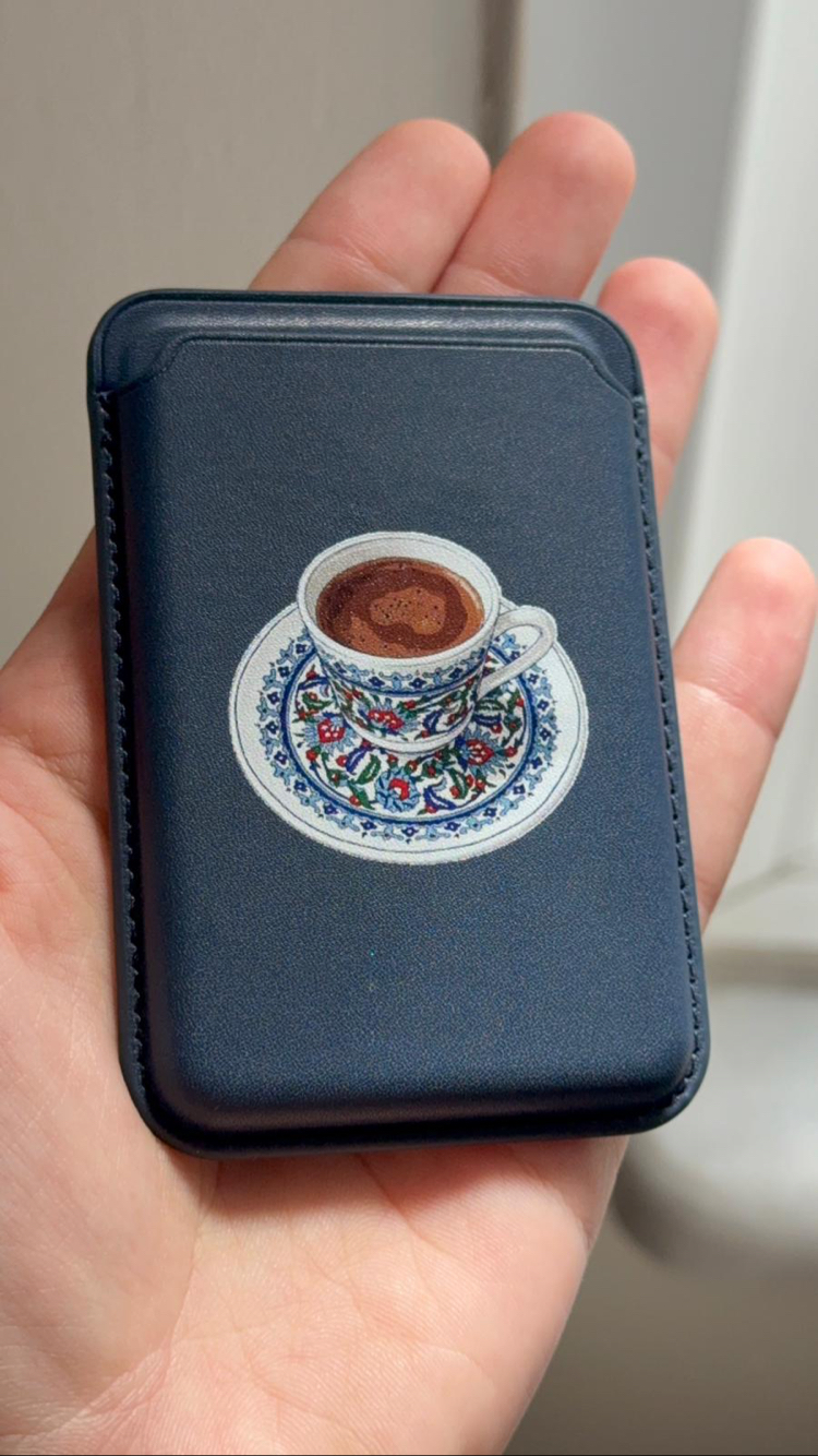 Türk Kahvesi Magsafe Kartlık