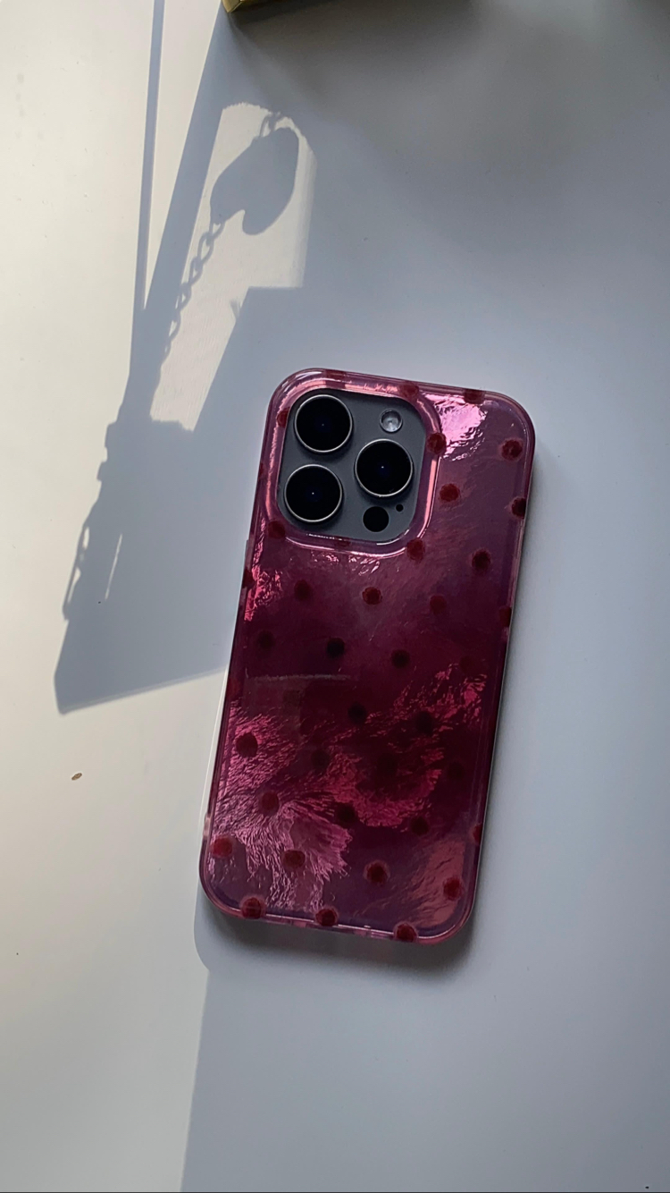 iPhone 14 Pro/ 15 Pro Puantiye Telefon Kılıfı 