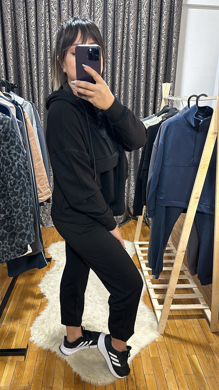 Oysh kapişonlu eşofman takımı 