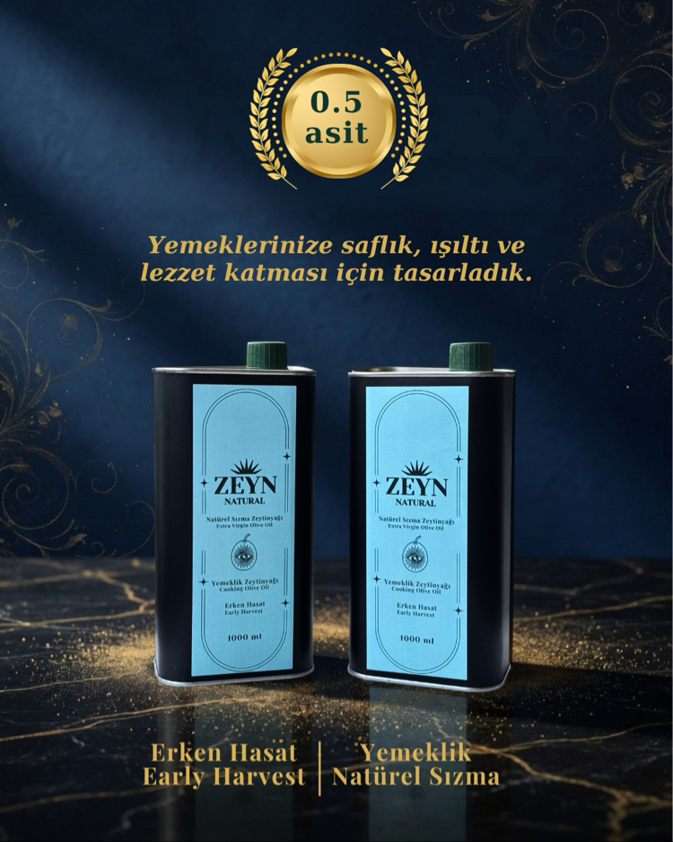 ZEYN NATURAL YEMEKLİK 1 lt