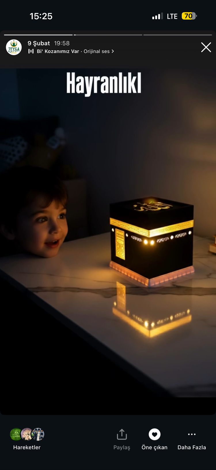 Işıklı Kabe-i Muazzama Maketi