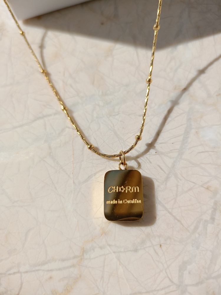 Çelik | Charm Kolye