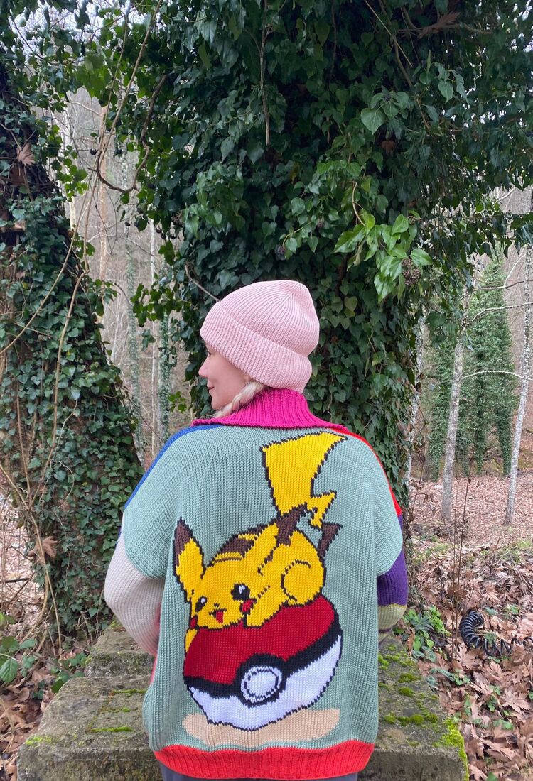POKEMON Figürlü Hırka