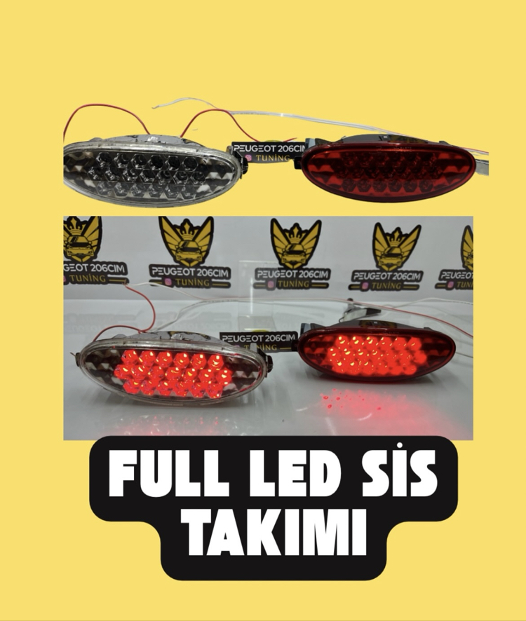 Full lef 206 arka tampon sis