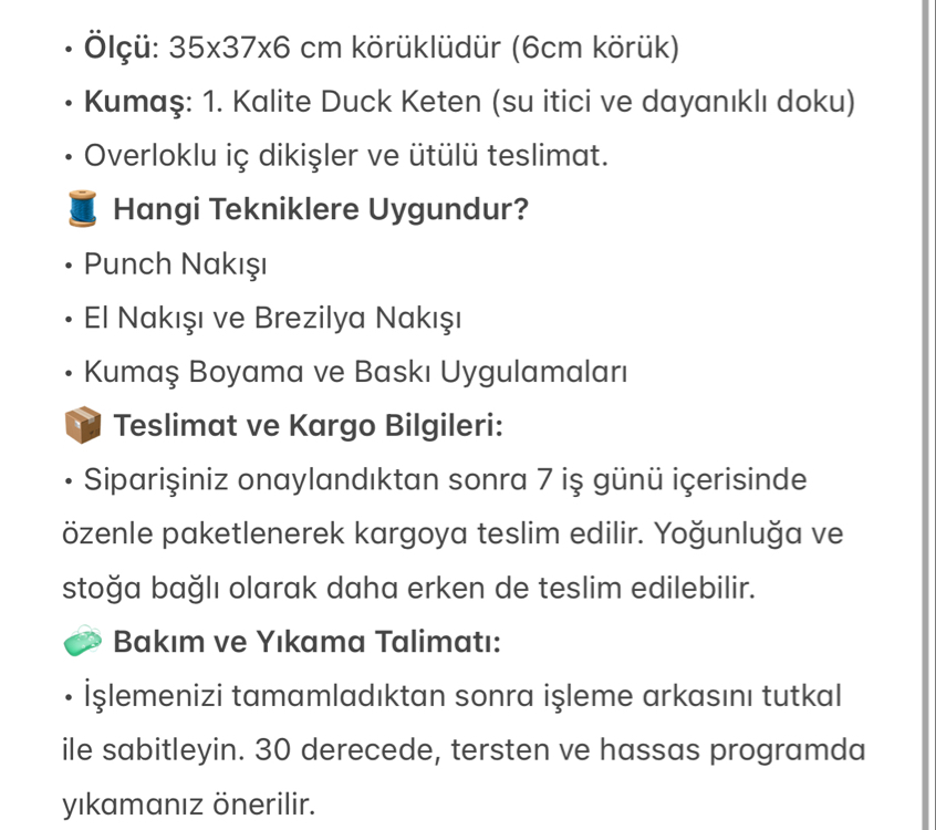 Duck Keten Körüklü çanta